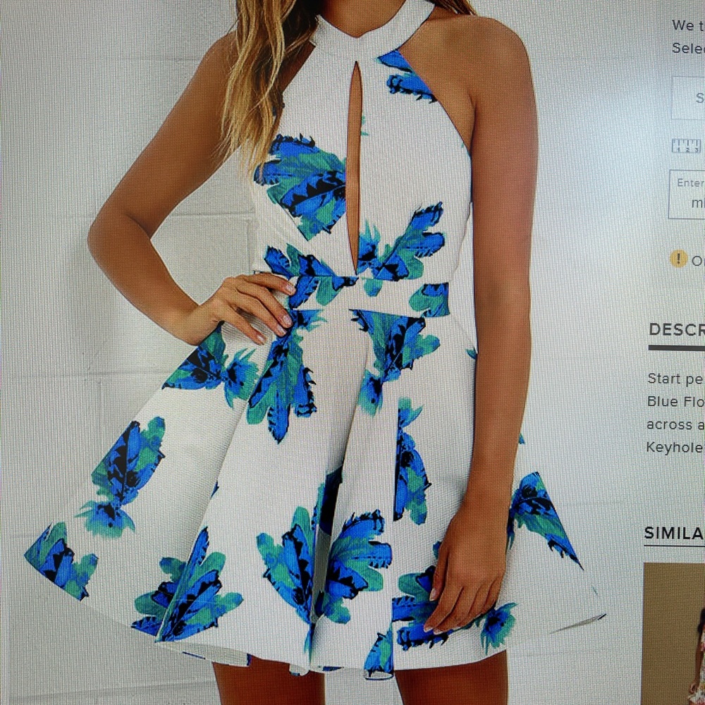 Luxxel dress worn once, size medium